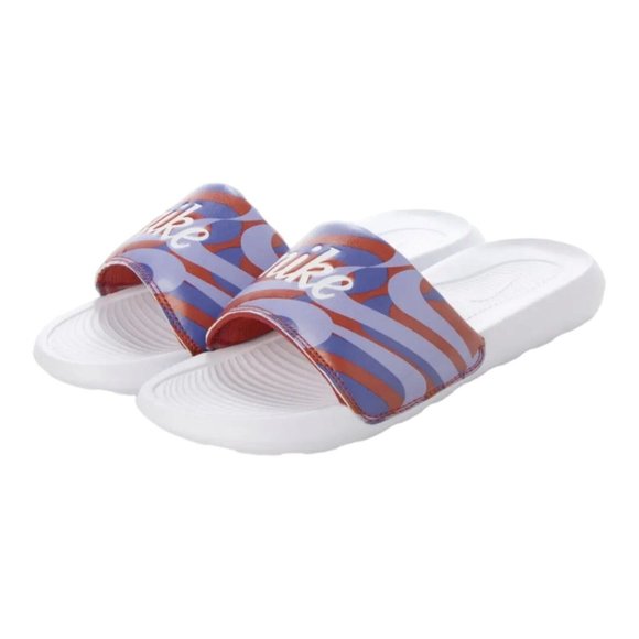 Nike Victori One JDI Slides Women's Size 10 Sandals CN9676-601 Cinna/White - NEW - Picture 2 of 15